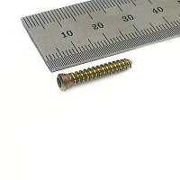 Гвинт кортикальний з кутовою стабільністю D=3.5мм L=22мм, титан