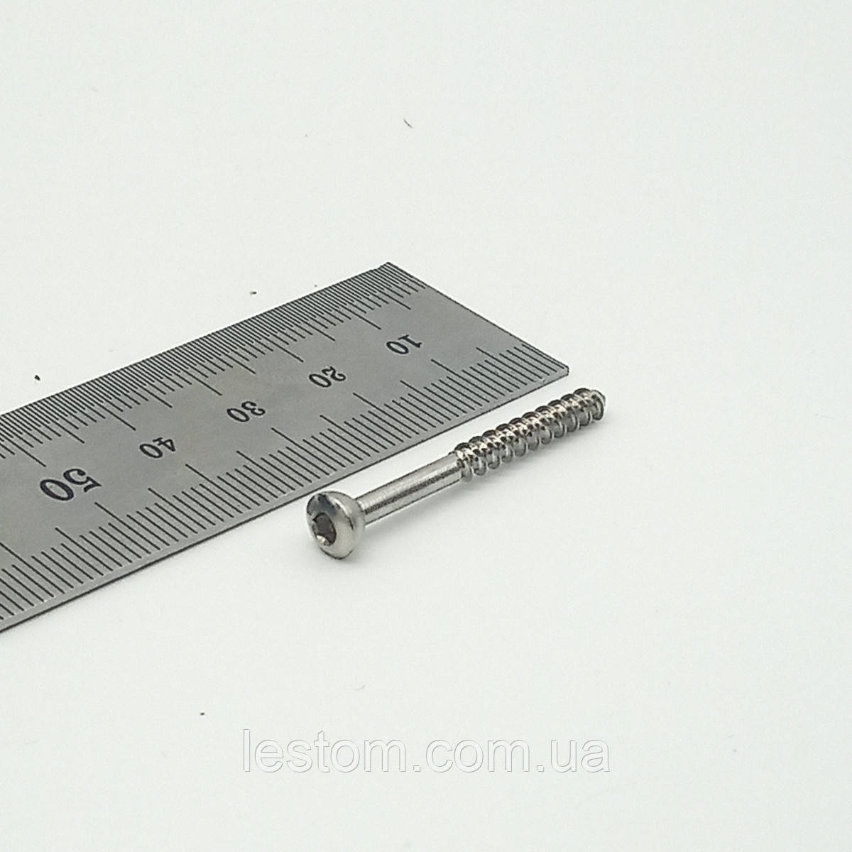 Гвинт малинний малий D = 3,5 мм, 36 мм