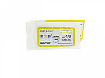 Кетгут звичайний RT-med USP 4/0 (EP 2) зі звор. ріж. голкою 19мм 3/8 кола