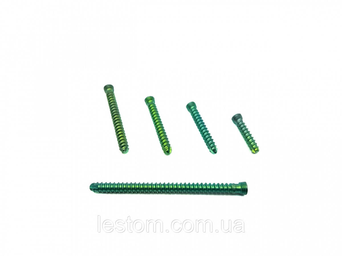 Мікрогвинт блокуючий D=2 мм, L=18 мм