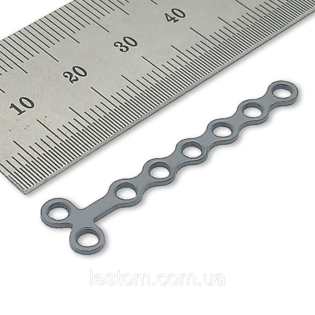 Мікропластини Т-обр. LCP з угл.стаб, L = 55мм під гвинт 2.0, титан