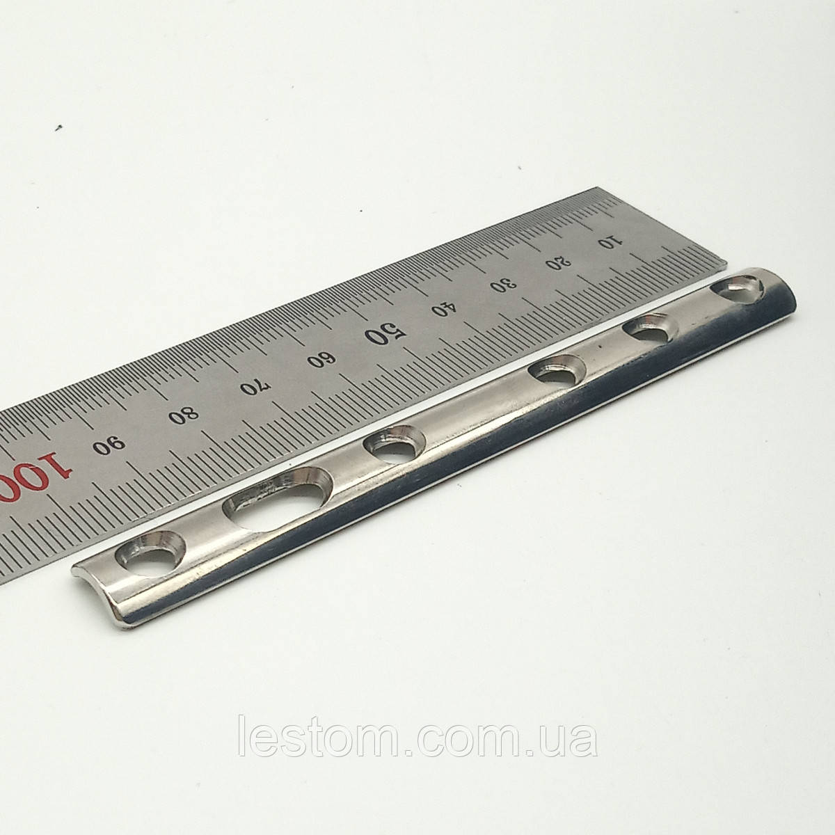 Пластина трубчаста 1/3 2 мм (сталь) L = 103 мм, 6 відв,