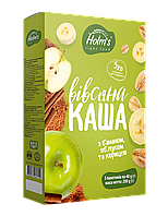 Каша овсяная с бананом, яблоком и корицей, «Holm" s light food »® 200 г (5 шт.)