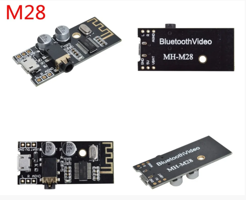 Модуль Bluetooth 5.0 стереоаудіо MH-M28