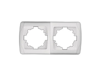 Рамка Viko Karmen 2-постова біла.