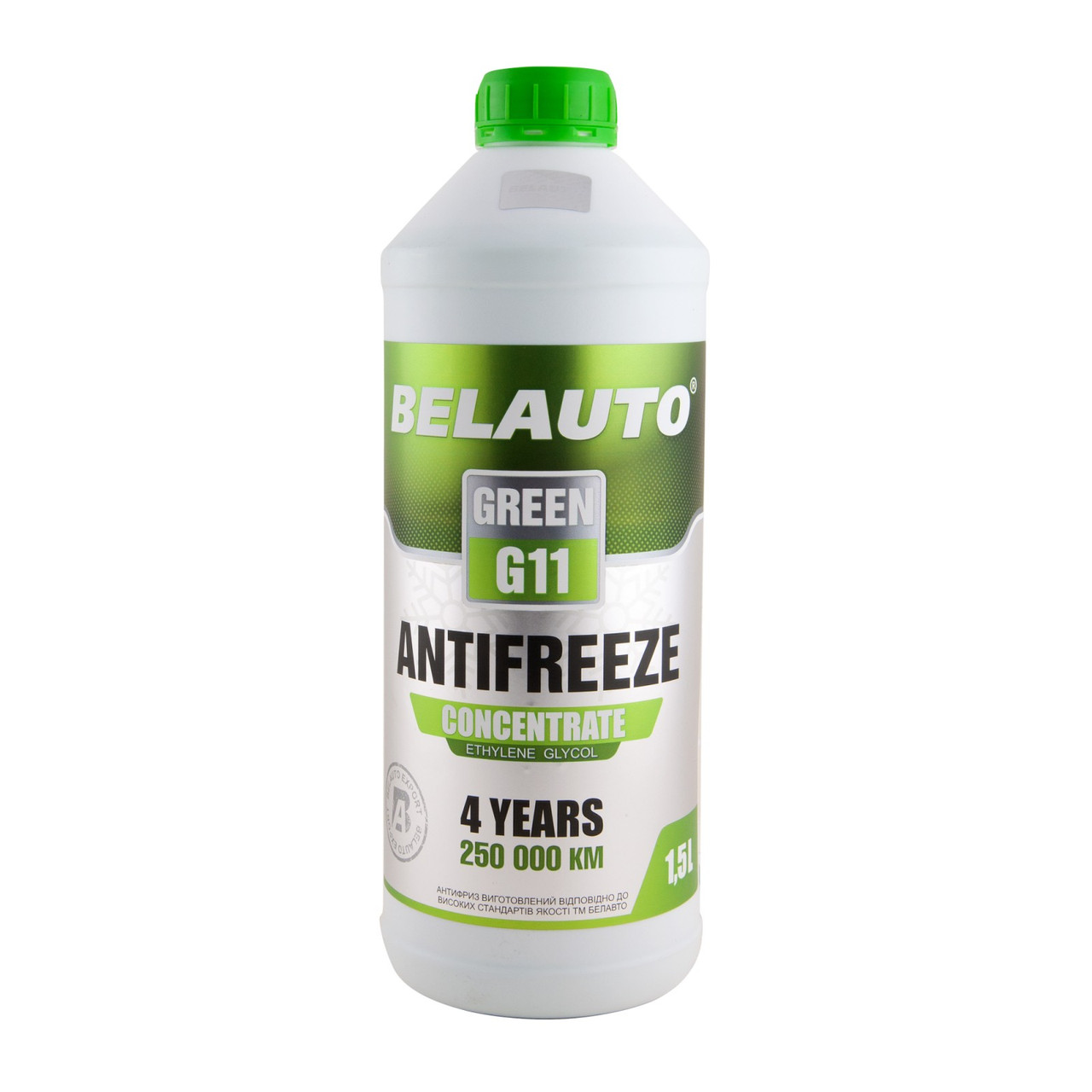 Антифриз Концентрат BELAUTO G 11 зелений 1,5L (AF1217)