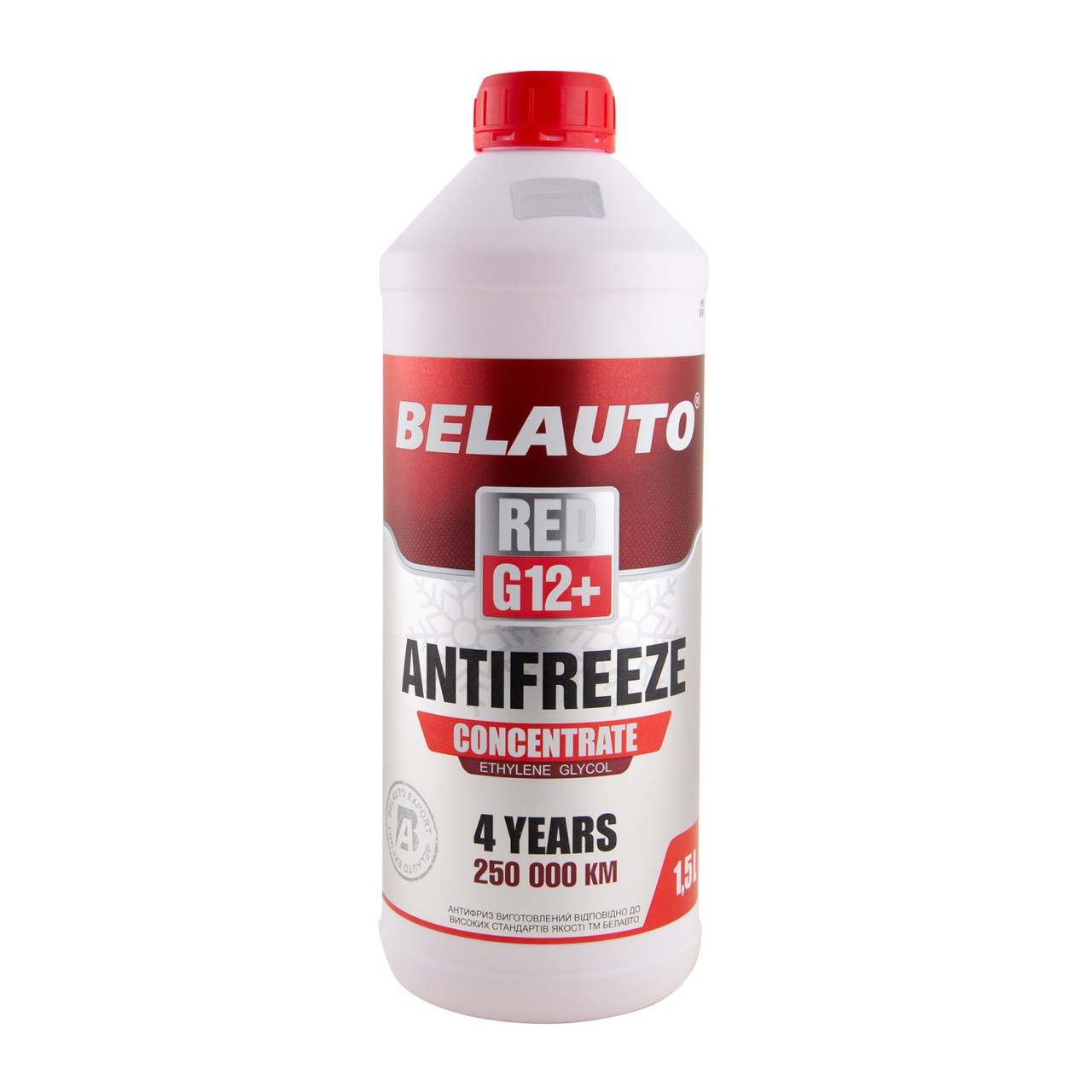 Антифриз концентрат BELAUTO красный 1,5L (AF1315)