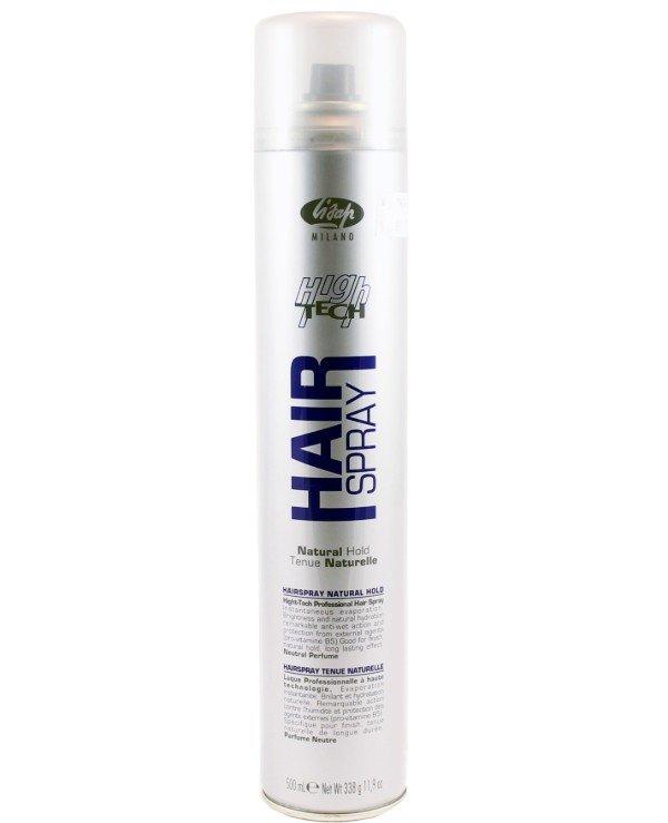 Лак для волос нормальной фиксации LISAP Lisynet Hairspray Natural Hold 500 мл - фото 1 - id-p1384355493