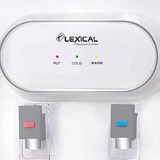 Настільний кулер для води LEXICAL LWD-6001-1, 550W/85W, фото 3
