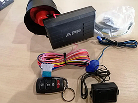 Автомобільна сигналізація CAR ALARM 2 Way KD 3000 APP із звуковою сиреною, фото 3