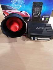 Автомобільна сигналізація CAR ALARM 2 Way KD 3000 APP із звуковою сиреною, фото 3