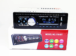Автомагнітола 1DIN MP3 1781BT (1USB, 2USB-зарядка, TF card, bluetooth) (20), фото 2