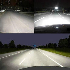 LED світлодіодні лампи для фар автомобіля c6 h11, фото 3