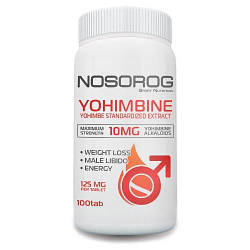 Йохімбін Nosorog Yohimbine 100таб