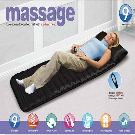 Масажний килимок, матрац, масажер Massage, фото 2