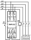 РНПП-312 Реле напруги, перекоса та послідовності фаз (1 модуль/18 мм) RNPP-312, фото 2