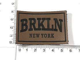 Нашивка BRKLN/Кедан 60х40 мм 3 різновиди, фото 3
