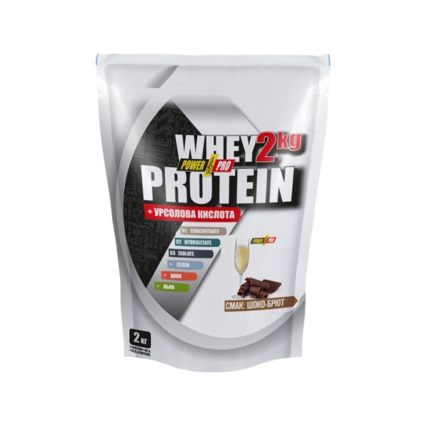 Протеїн Power Pro Whey Protein шоко-брют 2 кг