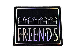 Нашивка Among Us/FRIENDS 70х60 мм