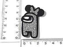 Нашивка Among Us різальна 30х50 мм 5 видів, фото 4