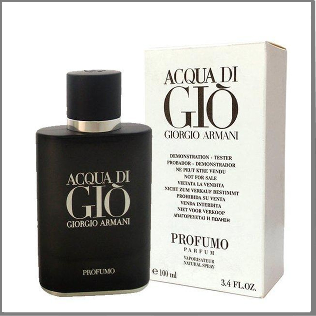 Тестер Giorgio Armani Acqua di Gio Profumo парфумована вода 100 ml. (Армані Аква ді Джіо Профумо), фото 1
