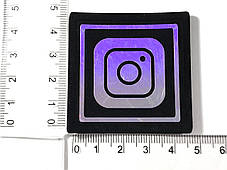 Нашивка Інстаграм/ Instagram 50х50 мм, фото 2