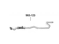 Труба Форд Ка (Ford Ka) 1.3 kat. 96-00 (965-123) Bosal 08.398