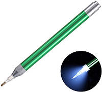 Стилус для Алмазної Мозаїки SHLab CrystalArt (LED Підсвічуванням) Green