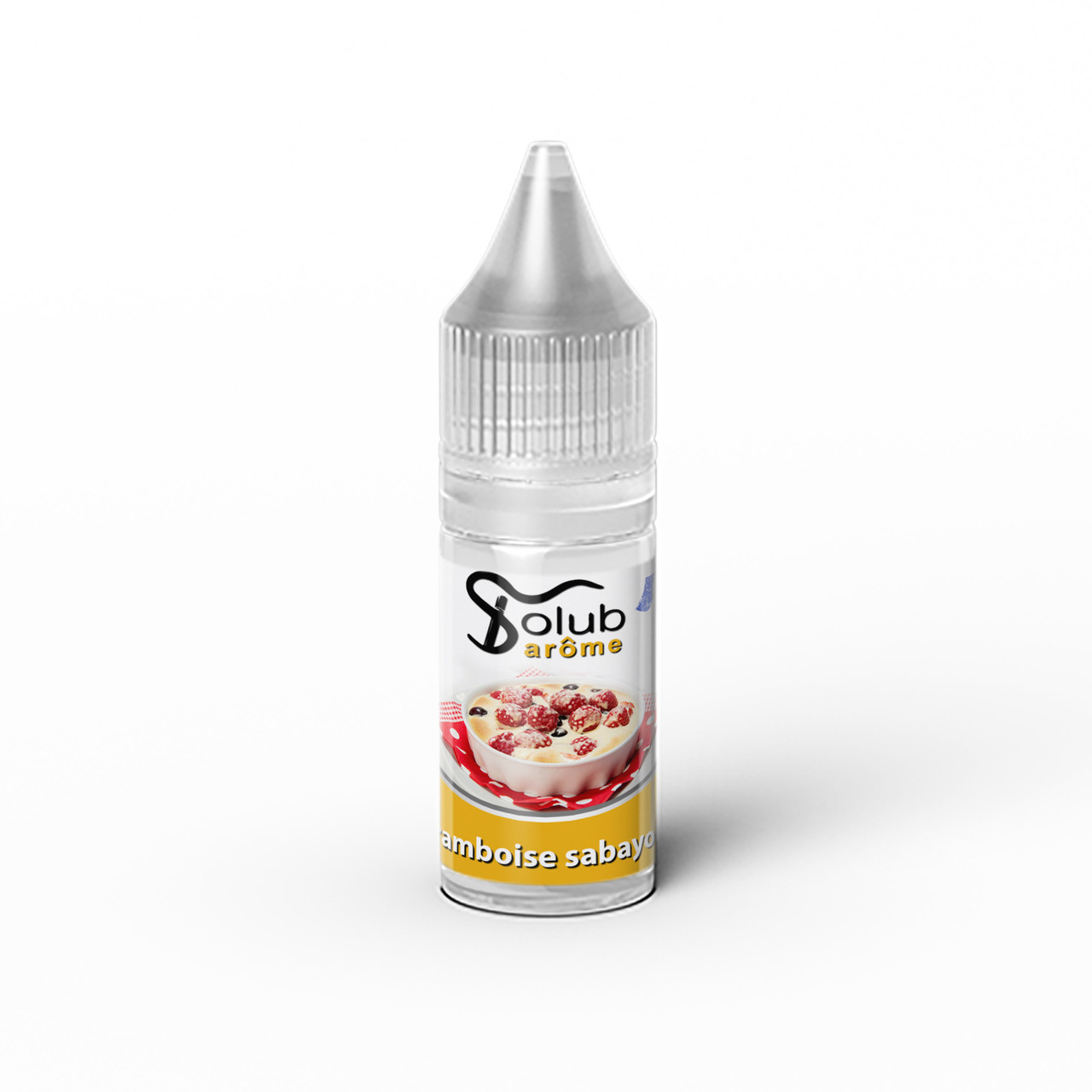 Ароматизатор Solub Arome - Framboise sabayon (Солодка, соковита малина в поєднанні з класичним...), 10 мл