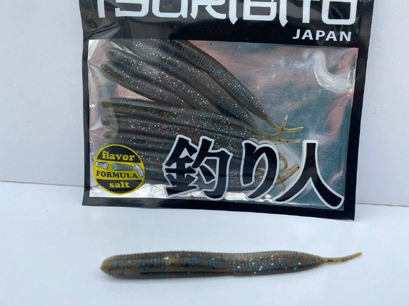 Силиконовая приманка Tsuribito Sexy Impact 3,8" 96мм 10 шт