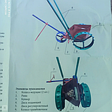 Лукосажалка ручна Вінниця однорядна для часнику та цибулі, фото 3