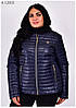 Коротка жіноча куртка демісезонна без капюшона розміри 42-72, фото 4