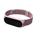 Ремінець Milanese Loop Strap для Xiaomi Mi Band 5 / 6  Rose Gold, фото 6