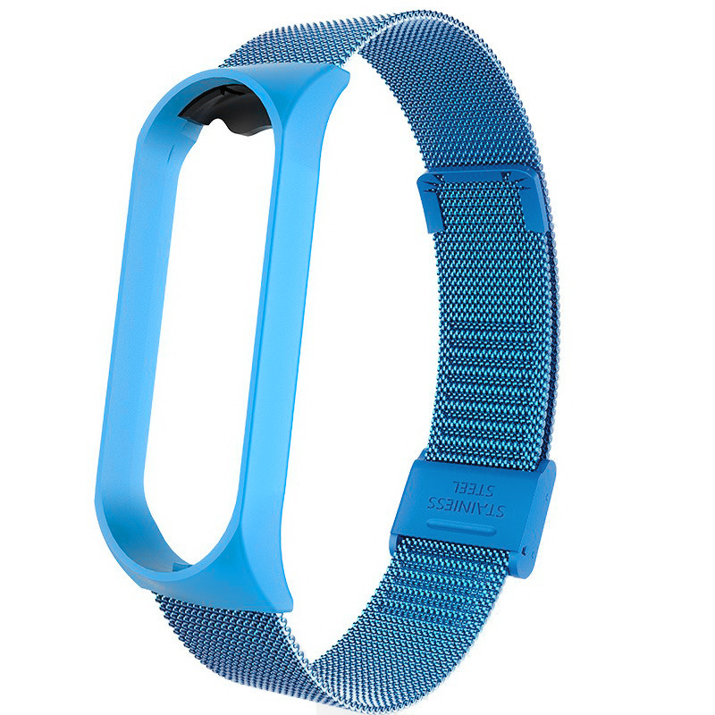 Ремінець Milanese Loop Strap для Xiaomi Mi Band 5 / 6 Light Blue
