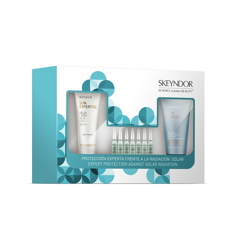 Подарунковий набір Захист від сонця Dry Touch Skeyndor SUN EXPERTISE