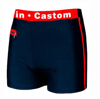 Чоловічі купальні плавки з кишенею