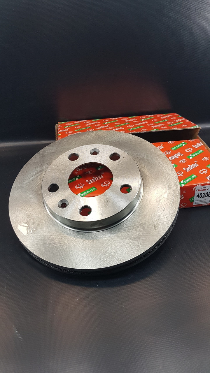 Диск передний тормозной вентилируемый Duster grog Корея, фото 1