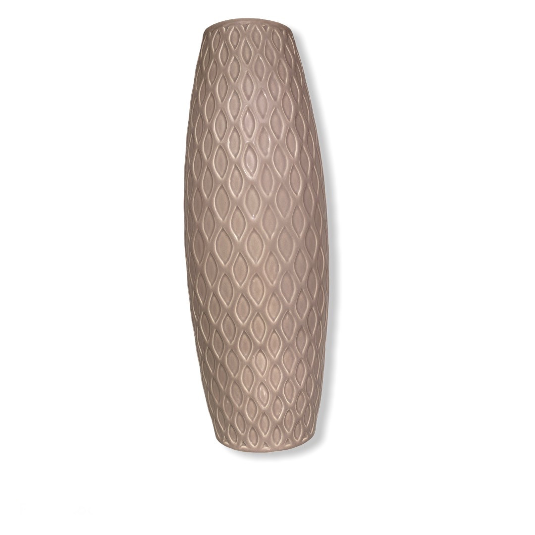 Ваза Керамическая с Обьемным Геометрическим Рисунком, 40см — Купить ...