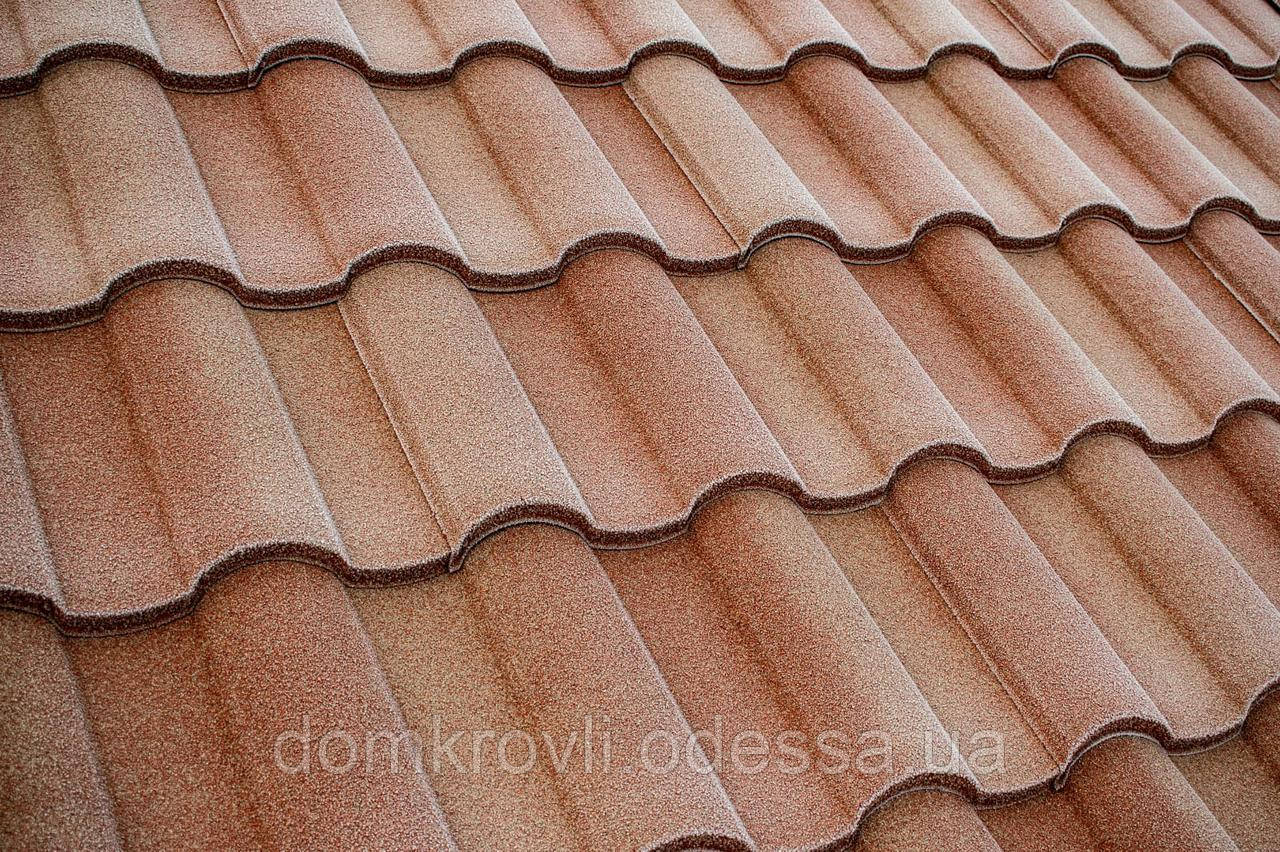 Композитна черепиця Novatik Natura Roman Sand