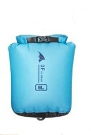 Гермомішок 3F UL GEAR 6л Square 210Т polyester jewelry blue, фото 1