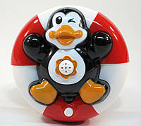 Игрушка для ванны Пингвин с фонтаном, на батарейках