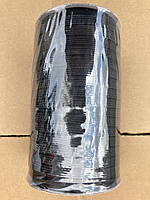Резинка 7 мм бельевая черная плоская 100 м