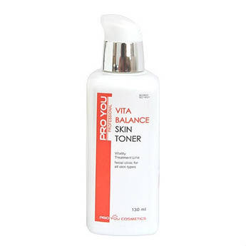 Тонер для зневодненої шкіри обличчя з вітамінами Vita Balance Skin Toner