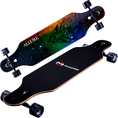 Дерев'яний лонгборд Maraton Monza Allure з канадського клена (космос)