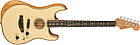 Напівакустична гітара FENDER AMERICAN ACOUSTASONIC STRATOCASTER NATURAL, фото 4