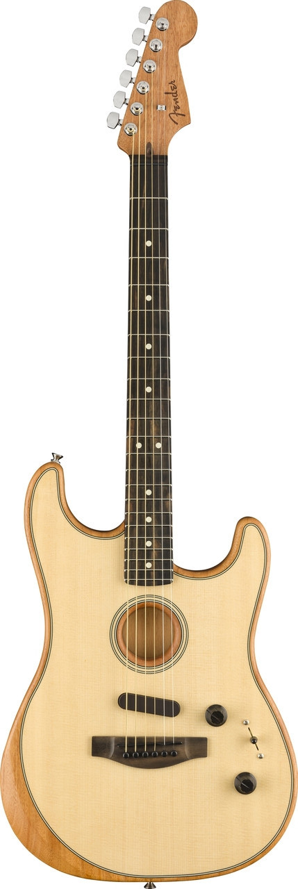 Напівакустична гітара FENDER AMERICAN ACOUSTASONIC STRATOCASTER NATURAL