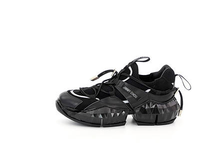 Жіночі кросівки Jimmy Choo. Чорні. ТОП репліка ААА класу., фото 2