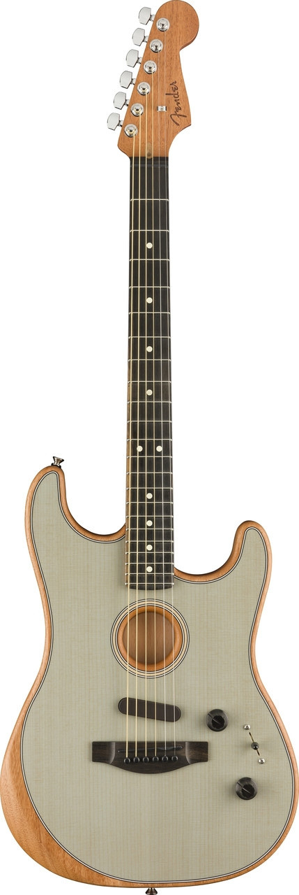 Напівакустична гітара FENDER AMERICAN ACOUSTASONIC STRATOCASTER TSBL