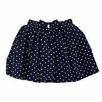 Детская юбка для девочки "горох", размер 98,110,116 / синяя, 98