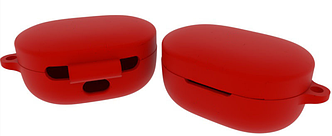 Чохол-накладка DK Silicone Candy Friendly з карабіном для Xiaomi Redmi AirDots 3 (red)